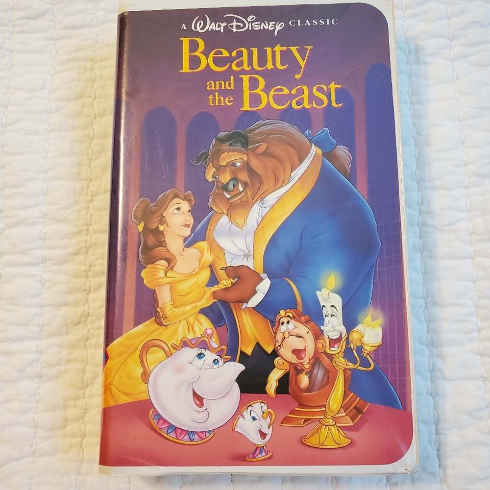 Disney Black Diamond collection Beauty and the Beast VHS